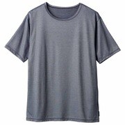 8300-0505 [リカバリーウェア コンフォートクール ショートスリーブ メンズ Lサイズ ネイビー]