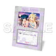 ラブライブ！サンシャイン！！ なかよしフォトスタンド ブロマイド付き 津島善子＆小原鞠莉 [キャラクターグッズ]