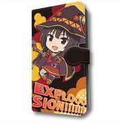 この素晴らしい世界に祝福を！紅伝説 手帳型スマートフォンケース B めぐみん [キャラクターグッズ]
