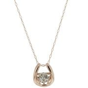 ネックレス K18 PG ダンシングダイヤ 0.3ct A-FTW1564PG