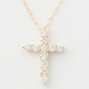 ネックレス K18 YG ダイヤ 0.3ct A-DPD1000VYG
