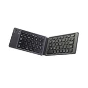 ワイヤレスキーボード 67キー 英語配列 ブラック/グレー OWL-BTKB6501-BKGY