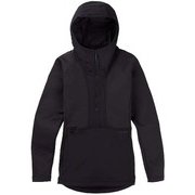 Women's Burton Multipath Pullover Fleece W21JP-220331 True Black Mサイズ　 [スノーウェア フリース レディース]