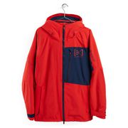 Men's Burton [ak] GORE-TEX Cyclic Jacket W21JP-100021 Flame Scarlet / Dress Blue Sサイズ [スキーウェア ジャケット]