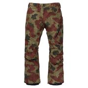 Men's Burton [ak] GORE-TEX Cyclic Pant W21JP-100001Martini Olive Telo Camo Sサイズ [スキーウェア ボトムス]