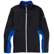 Men's Burton Multipath Full-Zip Fleece W21JP-220341 True Black/Lapis Blue Mサイズ [スノーウェア フリース メンズ]