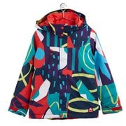 ガールズ Burton エロディ ジャケット 130451 GRAPHIC MIX Lサイズ [スキーウェア ジャケット ジュニア]