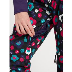 ガールズ BURTON エリート カーゴパンツ 115831 Flower POWER Mサイズ [スキーウェア パンツ レディース]