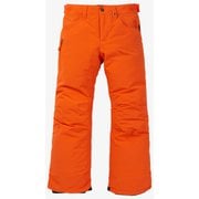 ボーイズ Burton バーンストーム パンツ 205521 ORANGEADE Mサイズ [スキーウェア パンツ ジュニア]