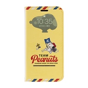 iPhone 11 / iPhone XR 用 フリップ窓付きダイアリーケース PEANUTS（ピーナッツ） スヌーピー/応援 [iPhone用ケース]