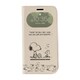 iPhone 11 / iPhone XR 用 フリップ窓付きダイアリーケース PEANUTS（ピーナッツ） ウッドストック/バックスピン [iPhone用ケース]