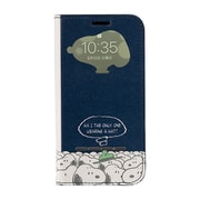 iPhone 11 / iPhone XR 用 フリップ窓付きダイアリーケース PEANUTS（ピーナッツ） スヌーピー/ビーグル大集合 [iPhone用ケース]