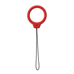 iFace Reflection Silicone Ring リングストラップ レッド [スマートフォン用 ホールドリングストラップ]