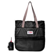 GE1403 ポケッタブルTote 17L ブラック [ショッピングバッグ トートタイプ]