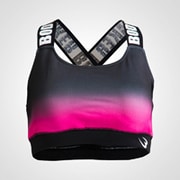 WY022 [BM・GYM ウェア ブラトップ2 WOMEN XL ピンク]