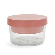 GEL-COOL round with inner tray ヌードルランチ マカロンピンク