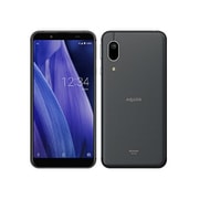 SHV48(K) AQUOS sense3 basic ブラック [スマートフォン]