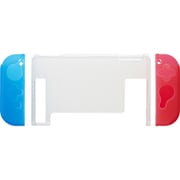 SWITCH用 プレミアムプロテクトカバーセパレート クリアブルー×クリアレッド