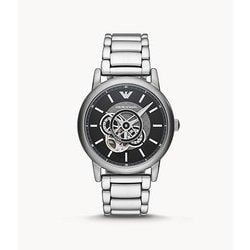 メンズ 43mm 自動巻き SSベルト スケルトン 並行輸入品 2年保証 AR60021