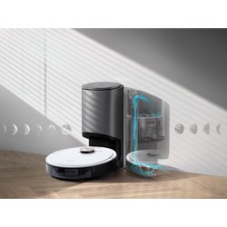 DEEBOT OZMO T8＋ ロボット掃除機 本体 ホワイト エコバックス、「3D物体回避」を搭載したロボット掃除機「DEEBOT