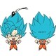 ドラゴンボール超（スーパー） 厚盛りラバーチャーム 孫悟空 [キャラクターグッズ]