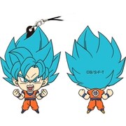 ドラゴンボール超（スーパー） 厚盛りラバーチャーム 孫悟空 [キャラクターグッズ]