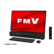 デスクトップパソコン ESPRIMO FHシリーズ/27型ワイド/Corei7-10750H/メモリ 8GB/Optane16GB+SSD256GB+HDD3TB/UHDBDマルチドライブ/Windows 10 Home 64ビット/Office Home and Business 2019/オーシャンブラック FMVFXE2B