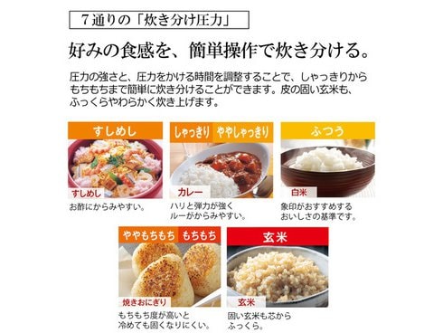 ヨドバシ.com - 象印 ZOJIRUSHI NW-JW18-BA [圧力IH炊飯ジャー 極め