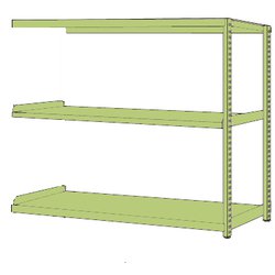 RKN-5723R [RKラック（連結・均等耐荷重：250kg/段・3段タイプ）]