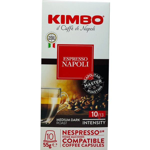 キンボ カプセルコーヒー・ナポリ [ネスプレッソ用コーヒーカプセル]