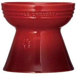 ハイスタンド・ペットボール 370mlチェリーレッド [ペット用フードボール 【国内正規品】]