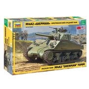 ZV3702 シャーマン M4A2中戦車 75mm [1/35スケール プラモデル]