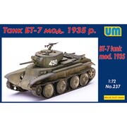 UU72237 露・BT-7 快速戦車 1935年型 サーチライト装備型 [1/72スケール プラモデル]