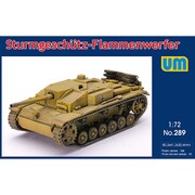 UU72289 独・III号突撃砲・火炎放射型 [1/72スケール プラモデル]