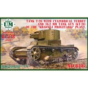 UU72686-1 露・T-26 76.2mm KT-28砲搭載型・連結式プラキャタ [1/72スケール プラモデル]