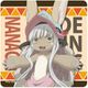 メイドインアビス ラバーマットコースター ナナチ [キャラクターグッズ]