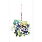 プロメア ネオンカラーアクリルストラップ E. レミー&ルチア [キャラクターグッズ]