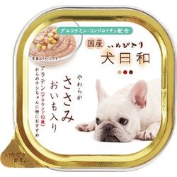 犬日和トレイ ささみ アラウンド10歳 [犬用 ウェットフード 100g 一般食・おかずタイプ]