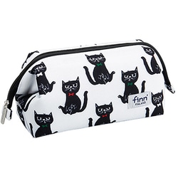 フィンダッシュ パックンポーチ くろねこ FINN-7755
