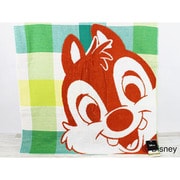 Disney チェッカーボード+2 バスタオル 60cm×120cm グリーン 38-1113380G