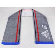 adidas ルクセリウース タオルマフラー 15cm×110cm グレー 06-1175100GY