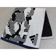 adidas カモフラ フェイスタオル 34cm×80cm ホワイト 06-1192100W