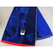 adidas カモフラ スポーツタオル 34cm×110cm ネイビー 06-1195150NB