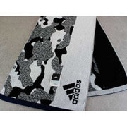 adidas カモフラ スポーツタオル 34cm×110cm ホワイト 06-1195150W