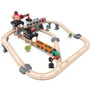 木製玩具 E3756 Hape（ハペ） 鉱山レールベーシックセット