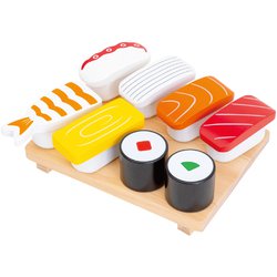 G05-1217 はじめてのおままごと おすしセット [木製玩具]