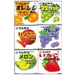 ヨドバシ Com 丸川製菓 フルーツ6マーブルガム 4粒 6個 通販 全品無料配達