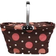 （新）ピクニック保冷バック 30L ブラウンドット