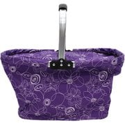 （新）ピクニック保冷バック 30L パープルフラワー