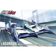 サイバーフォーミュラ No.6 νアスラーダ AKF-0 エアロモード/エアロブーストモード/スパイラルブーストモード [1/24スケール プラモデル]